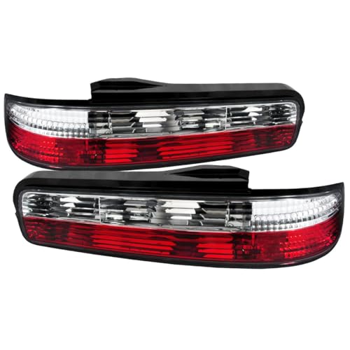 Chrome Housing Red/Clear Lens