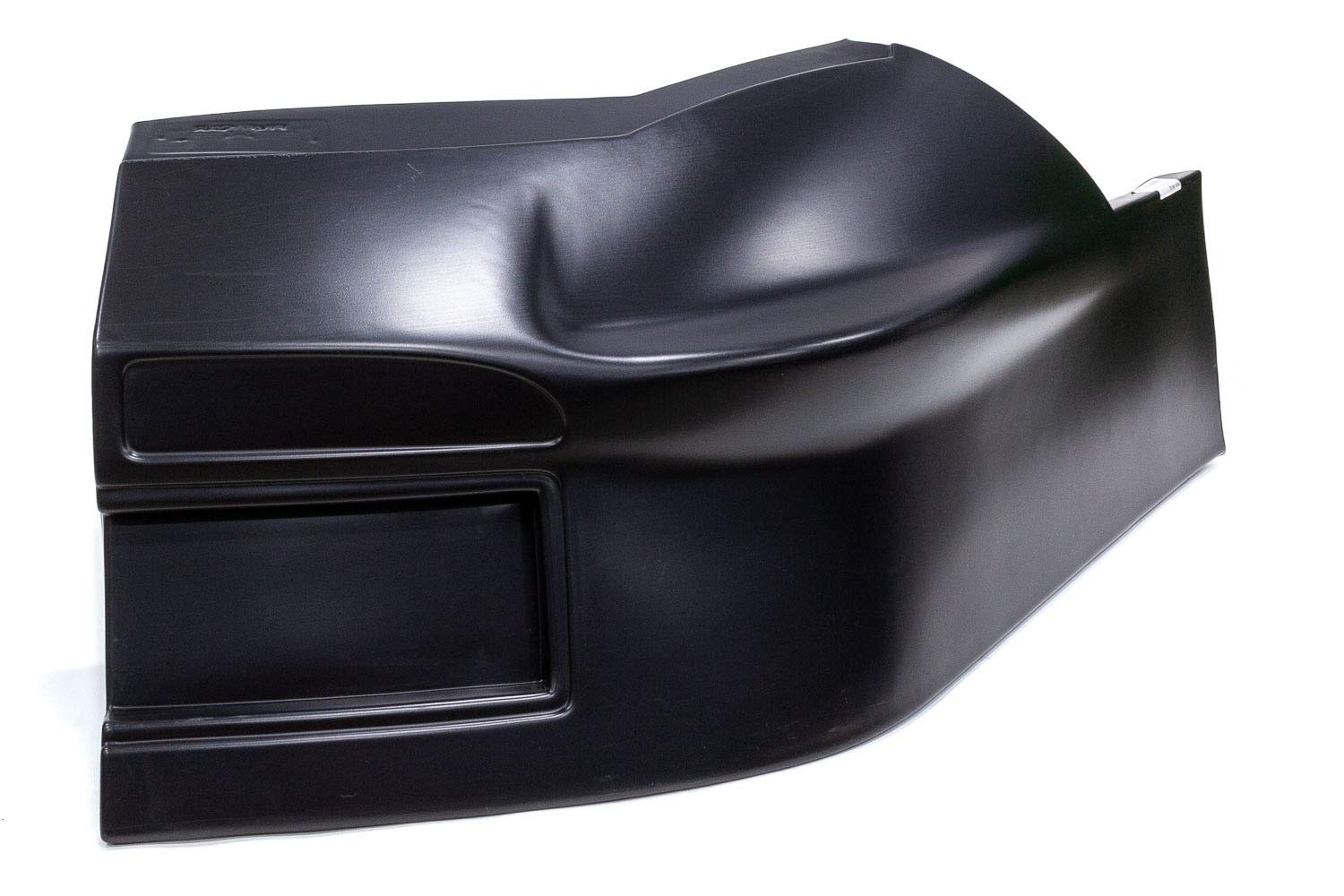 Five Star Stock Car Bodies 470-410BL Charger Nose Black Left Hand - High Performance Racing Replacement Part for NASCAR & Dirt Track Racing