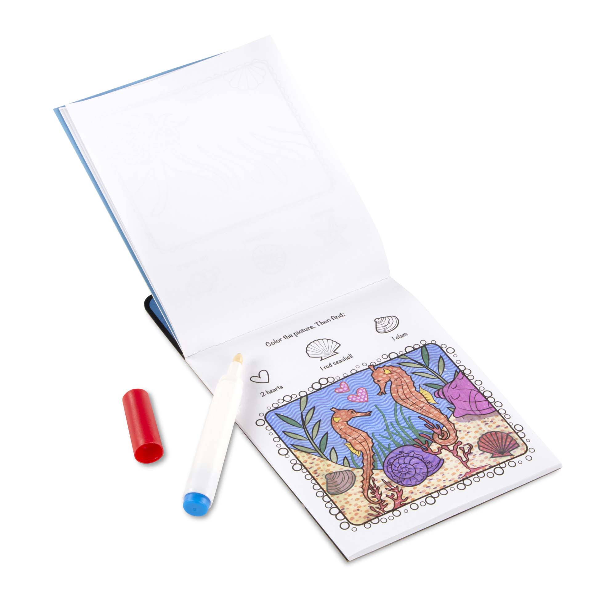 On the Go™ ColorBlast Color Reveal Pad – Sea Life Adventure | Magic Water Coloring Book for Kids | Travel & Road Trip Activity Toy