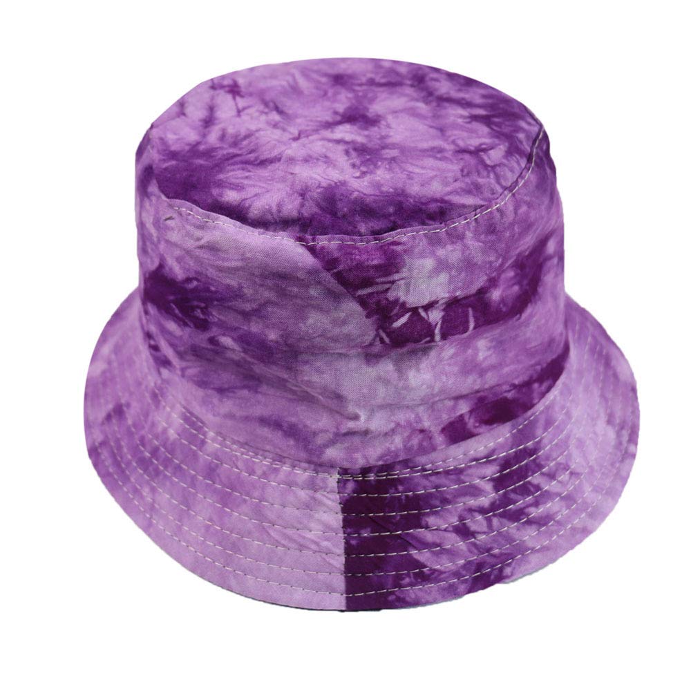 PAODIKUAI Tie Dye Baseball Cap - Unisex Bucket Hat for Men & Women - Adjustable Sun Visor for Running, Hiking, Beach & Outdoor Activities