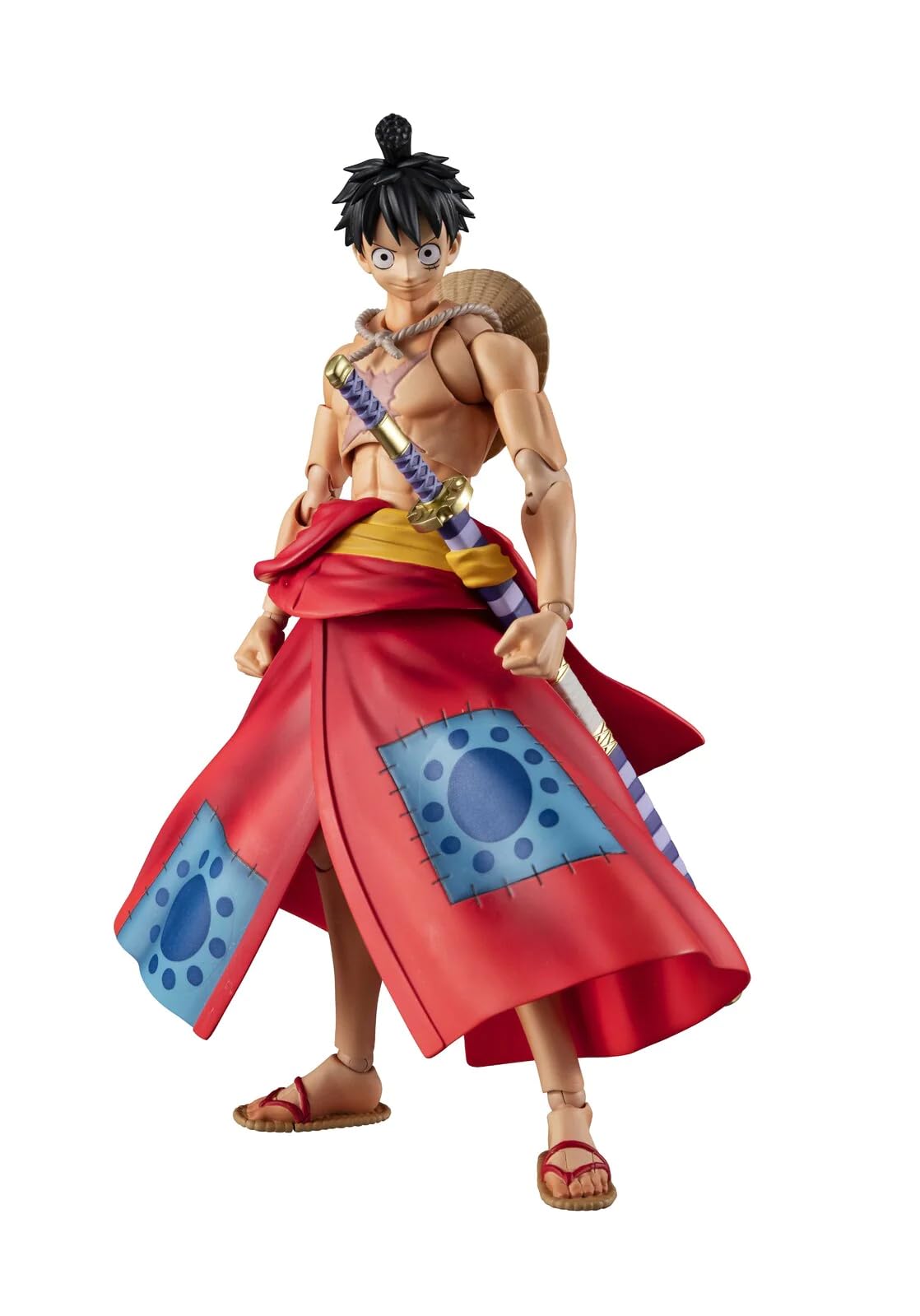 Megahouse One Piece: Luffy Taro Variable Action Hero PVC Figure - Anime Collectible for Display & Gift - Perfect for Fans, Home Decor, and Office Showcase