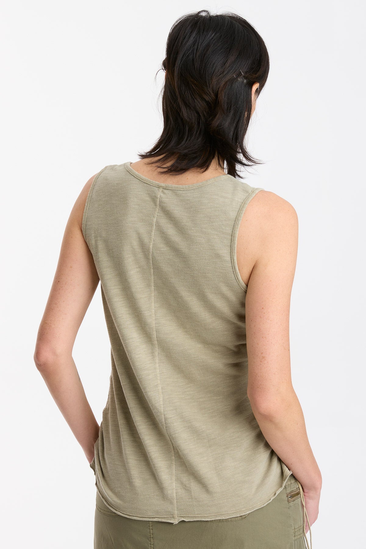 Izod Women's Mira Pigment Tank Top - Soft Cotton Casual Sleeveless Shirt for Summer, Workout, and Everyday Wear