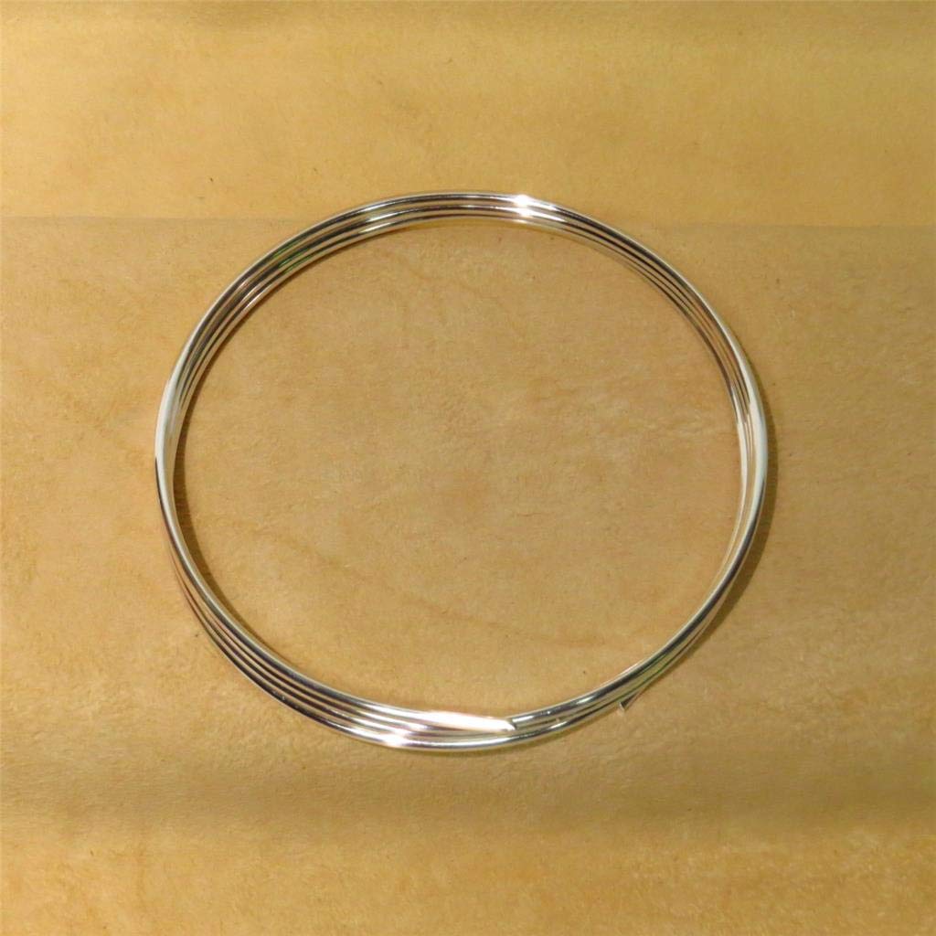 99.995% Pure Silver Wire 10 Gauge • 48-inch Coil (4 feet) • Made in USA • Colloidal Generator Wire • .99995+ Purity Guaranteed by Golden State Silver • Includes Certified Test Report • Perfect for DIY Jewelry Making, Electrical Projects & Holistic Healing Applications