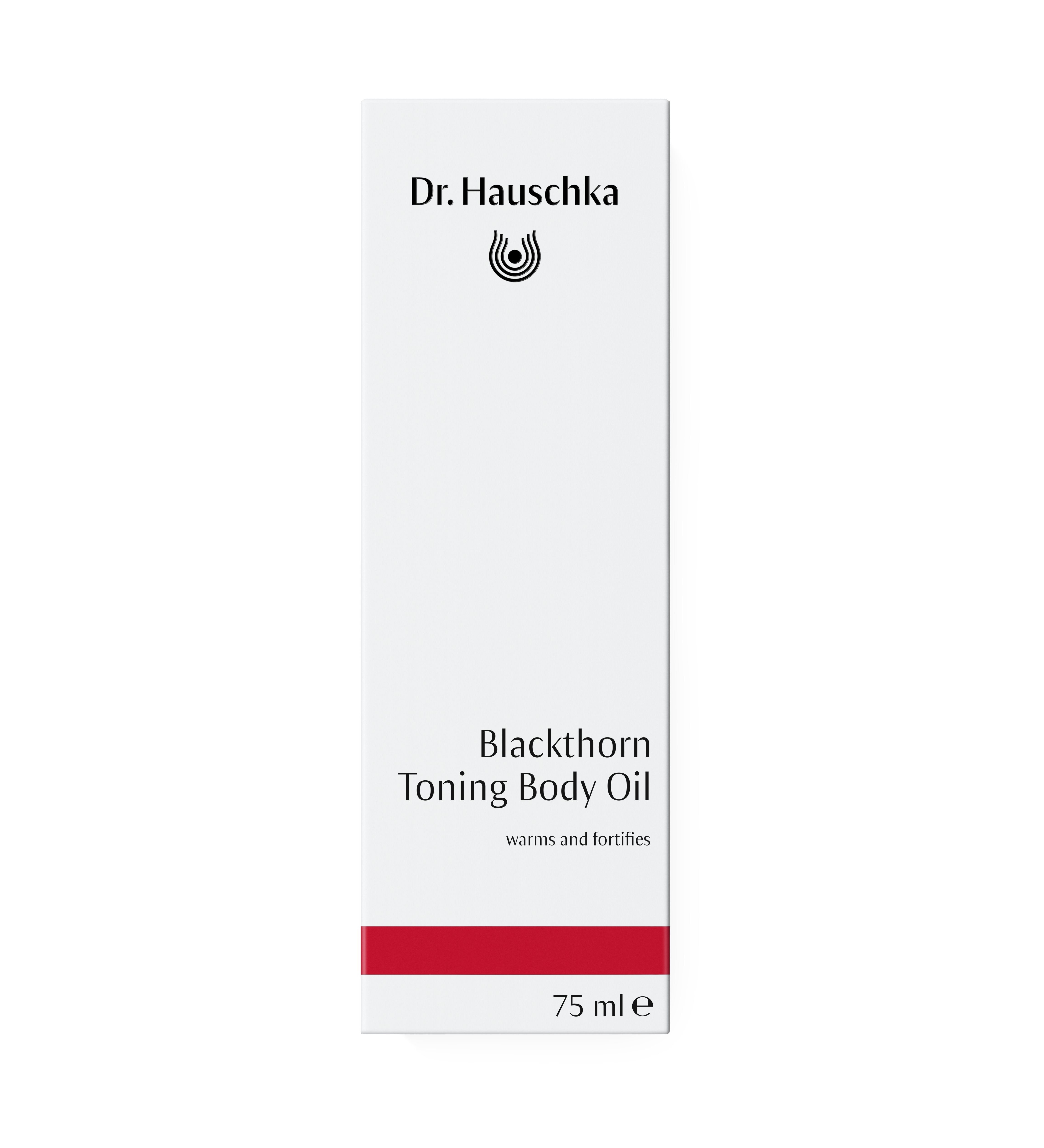 Dr. Hauschka Blackthorn Toning Body Oil - Organic Hydrating & Firming Skin Care for Dry Skin - Perfect for Post-Shower, Massage & Daily Moisturizing