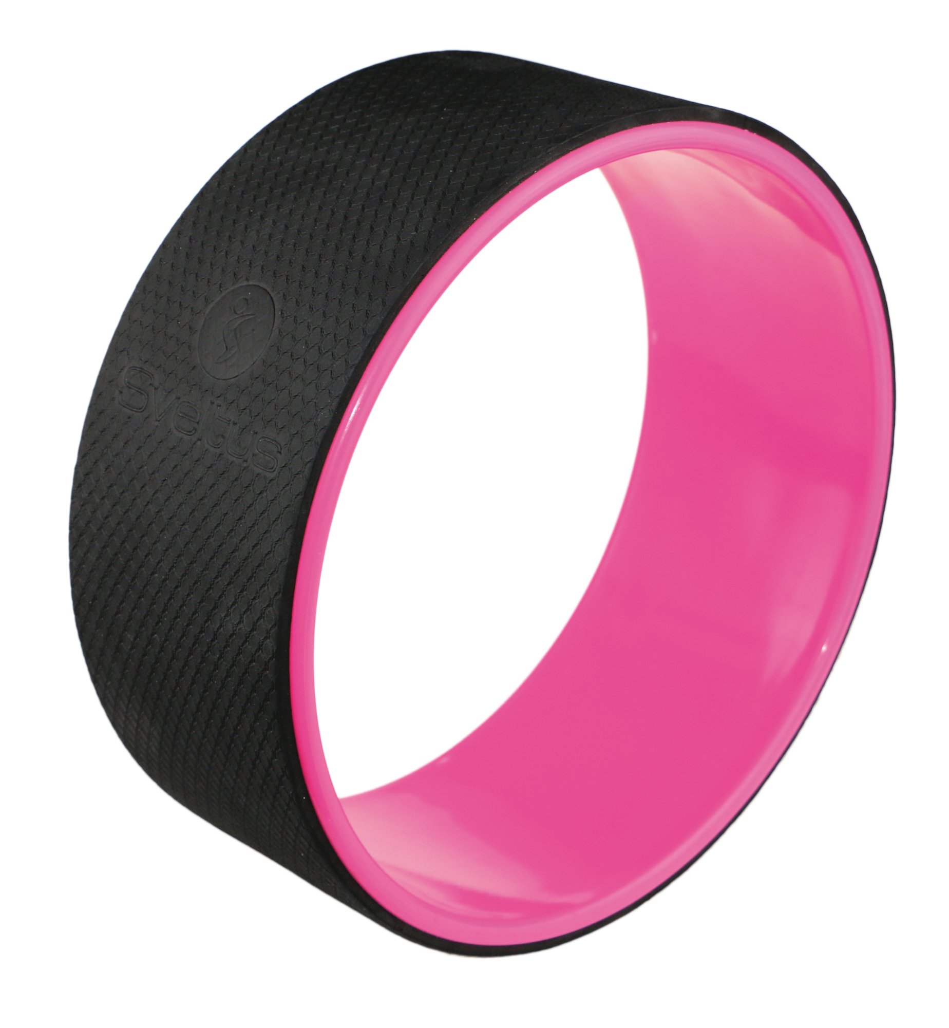 Premium Yoga Wheel for Stretching & Back Pain Relief - High Density Foam Roller for Deep Tissue Massage & Flexibility Training - Perfect for Home Gym, Yoga, Pilates & Physical Therapy