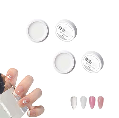 15ml Nail Extension Builder Gel - DIY & Salon Use, Non-Stick Hard Gel for Manicures
