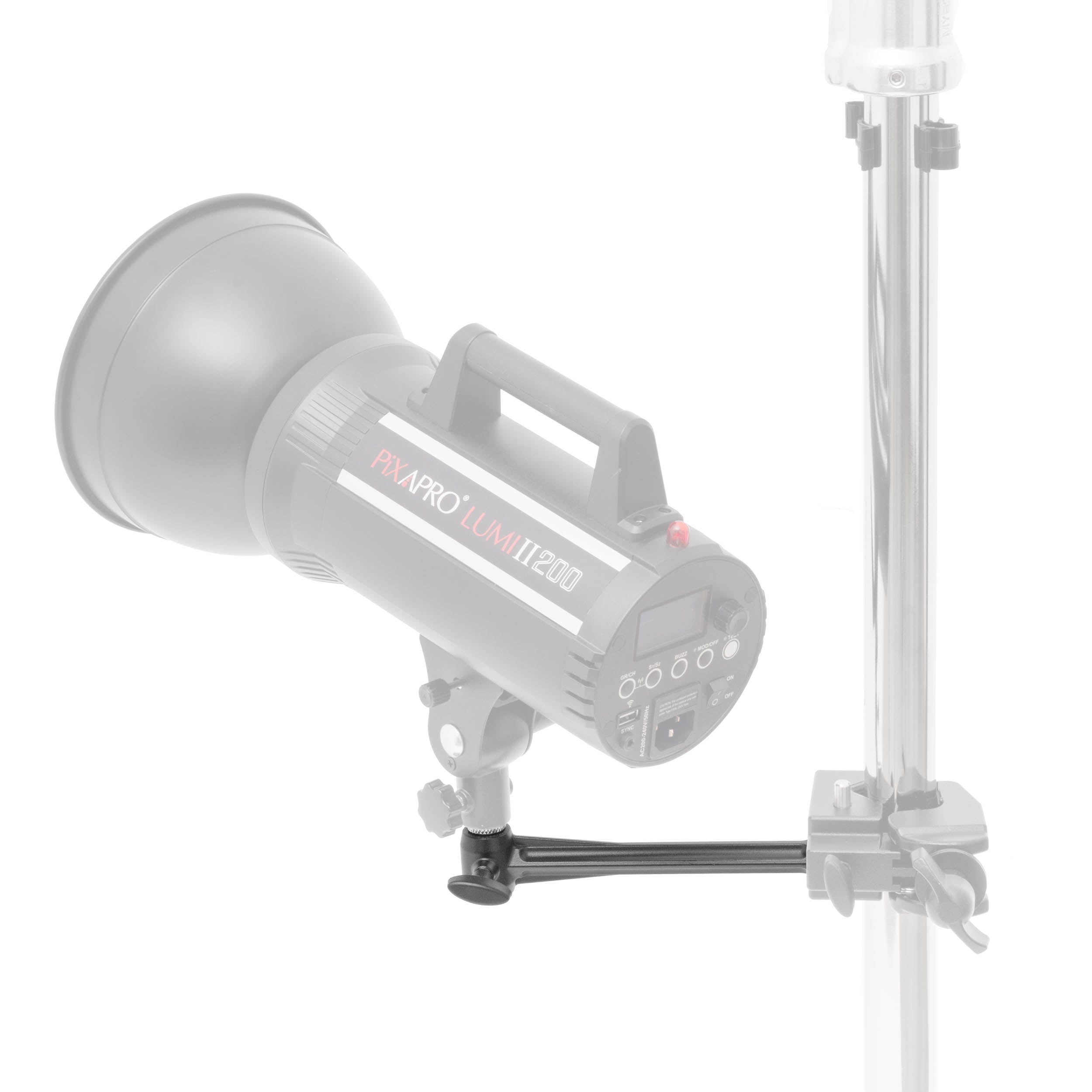 18cm Metal Extension Master Side Photo Arm for Studio Lighting - Perfect for Photography, Videography, and Product Shoots