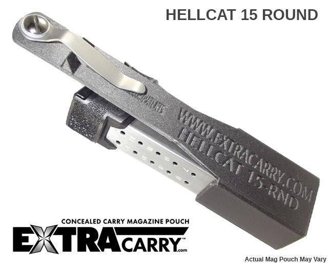 **Hellcat Pro 9mm 15-Round Magazine Pouch - Springfield Armory - Tactical & Concealed Carry Accessories for Range & Self-Defense**
