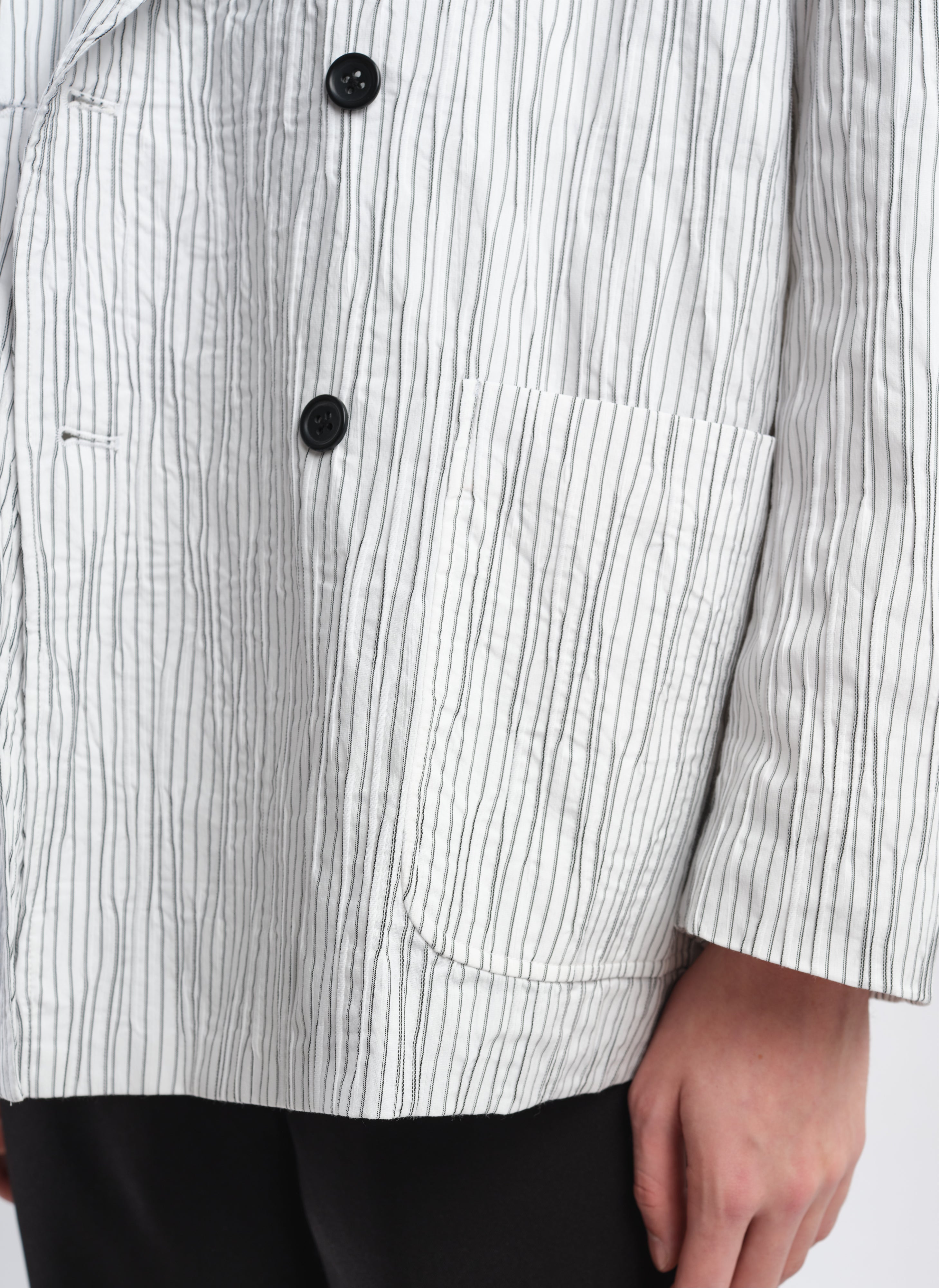 Stylish Distorted Cotton Dobby Double Breasted Blazer for Men - Perfect for Business Meetings, Office Wear & Formal Occasions
