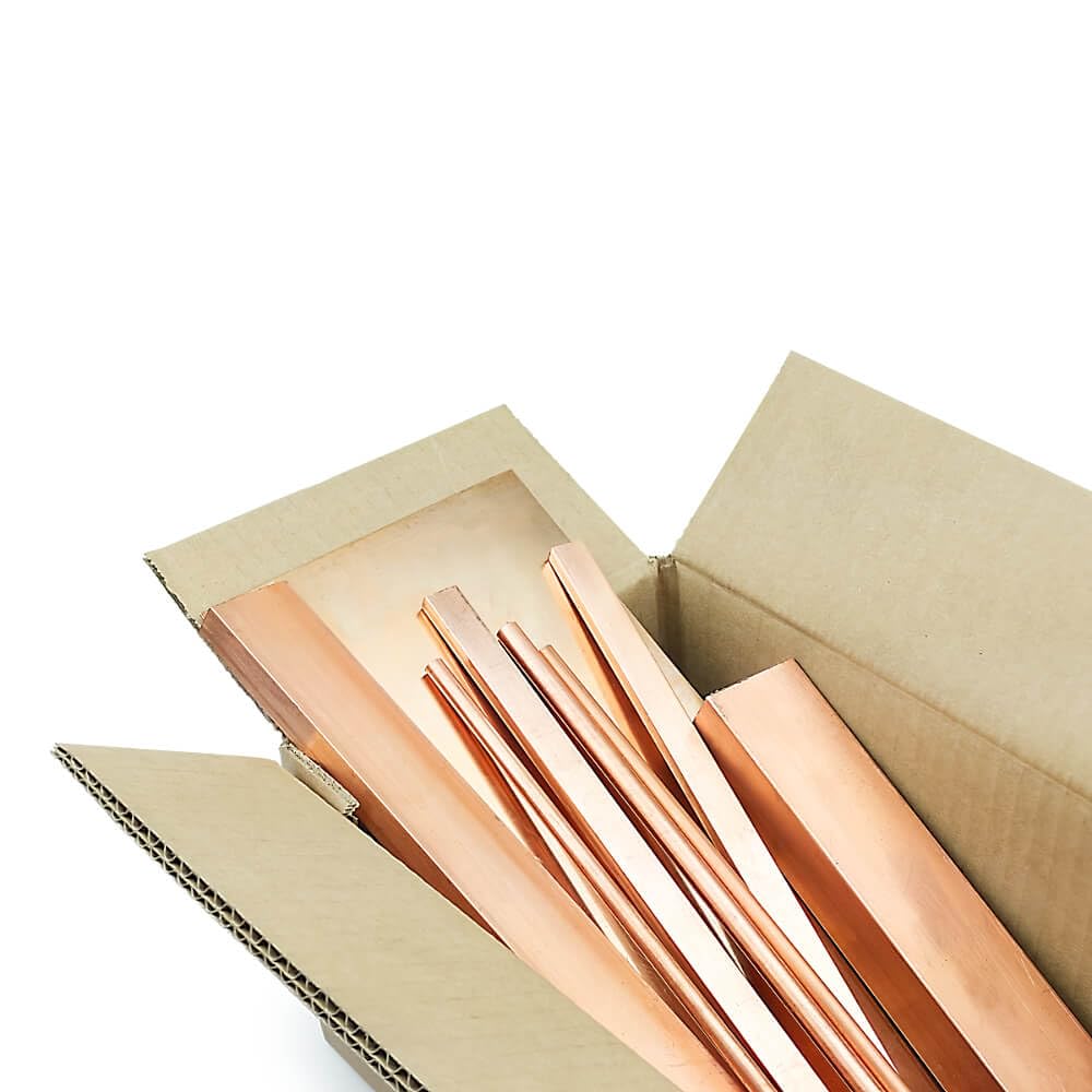 Pure Copper Protobox 20 lb - Assorted Shapes (Sheets, Rods, Plates, Tubes, Pellets) for Jewelry Making, Metal Crafts, DIY Projects & Industrial Use - Perfect for Scrap Metal Art, Electrical Work & Home Workshops
