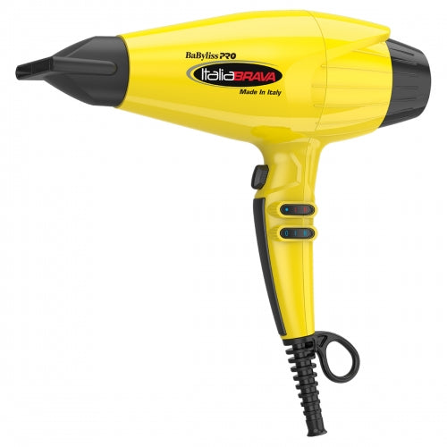 Babyliss Pro Italiabrava Hair Dryer with Ferrari-Designed Engine - Professional Salon Blow Dryer for Smooth, Shiny Hair at Home or Salon