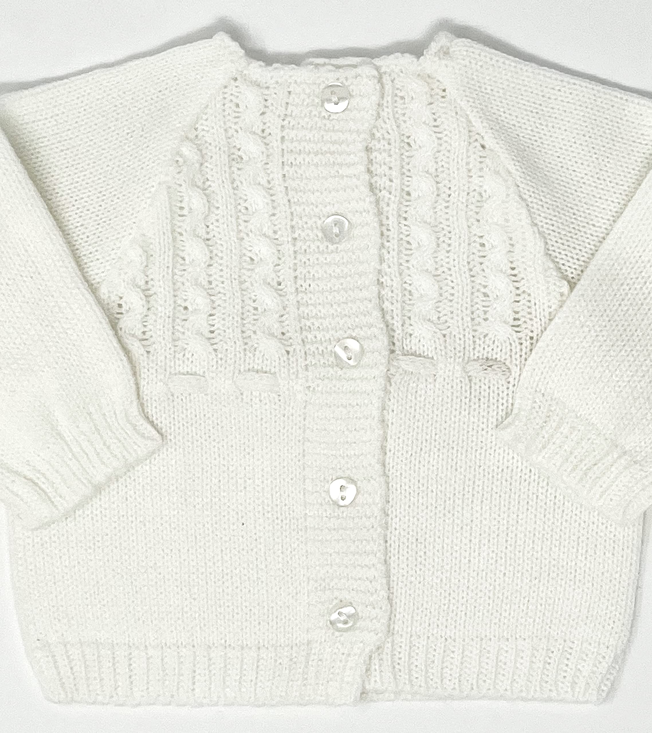 Newborn Baby Knitted Clothes Set - Soft Cotton Coming Home Outfit for Boys & Girls | Perfect for Hospital Photos, Christening & First Birthday