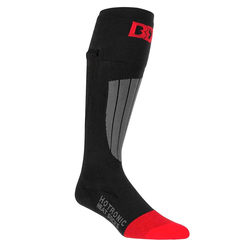Hotronic XLP Heated Socks for Men & Women - Merino Wool Blend Thermal Compression Socks with Battery Heating - Perfect for Skiing, Hiking, Snowboarding & Winter Outdoor Activities
