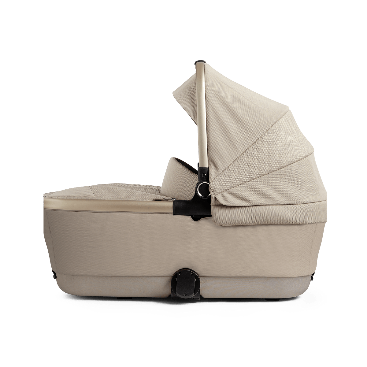 Silver Cross Reef/Dune Folding Bassinet - Portable Baby Crib for Travel & Home Use - Lightweight Compact Infant Bed for Nursery, Bedroom & On-The-Go Parents