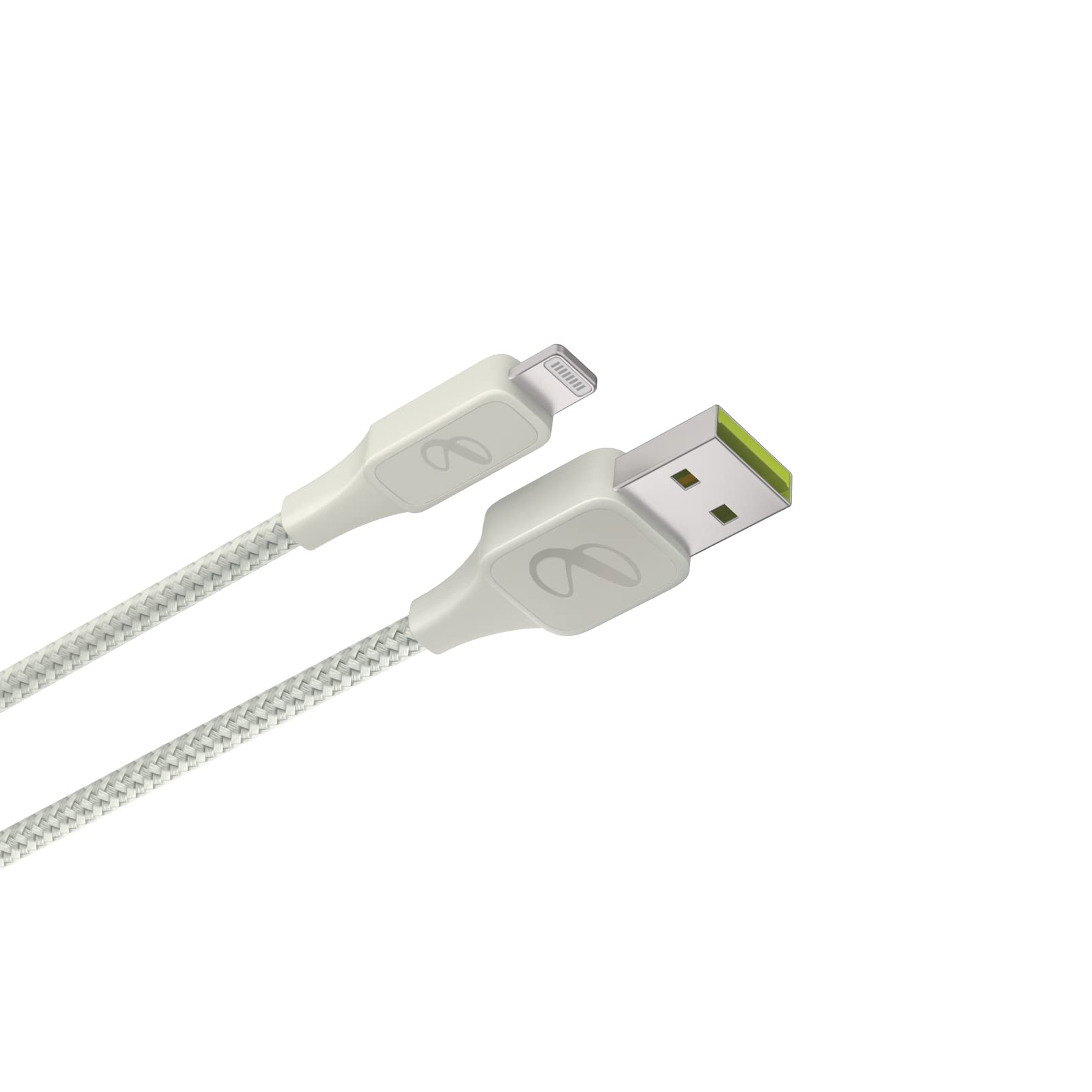 Fast Charging USB-A to Lightning Cable for iPhone & iPad - 3ft Durable White Charger Cord - Perfect for Home, Office & Travel Use