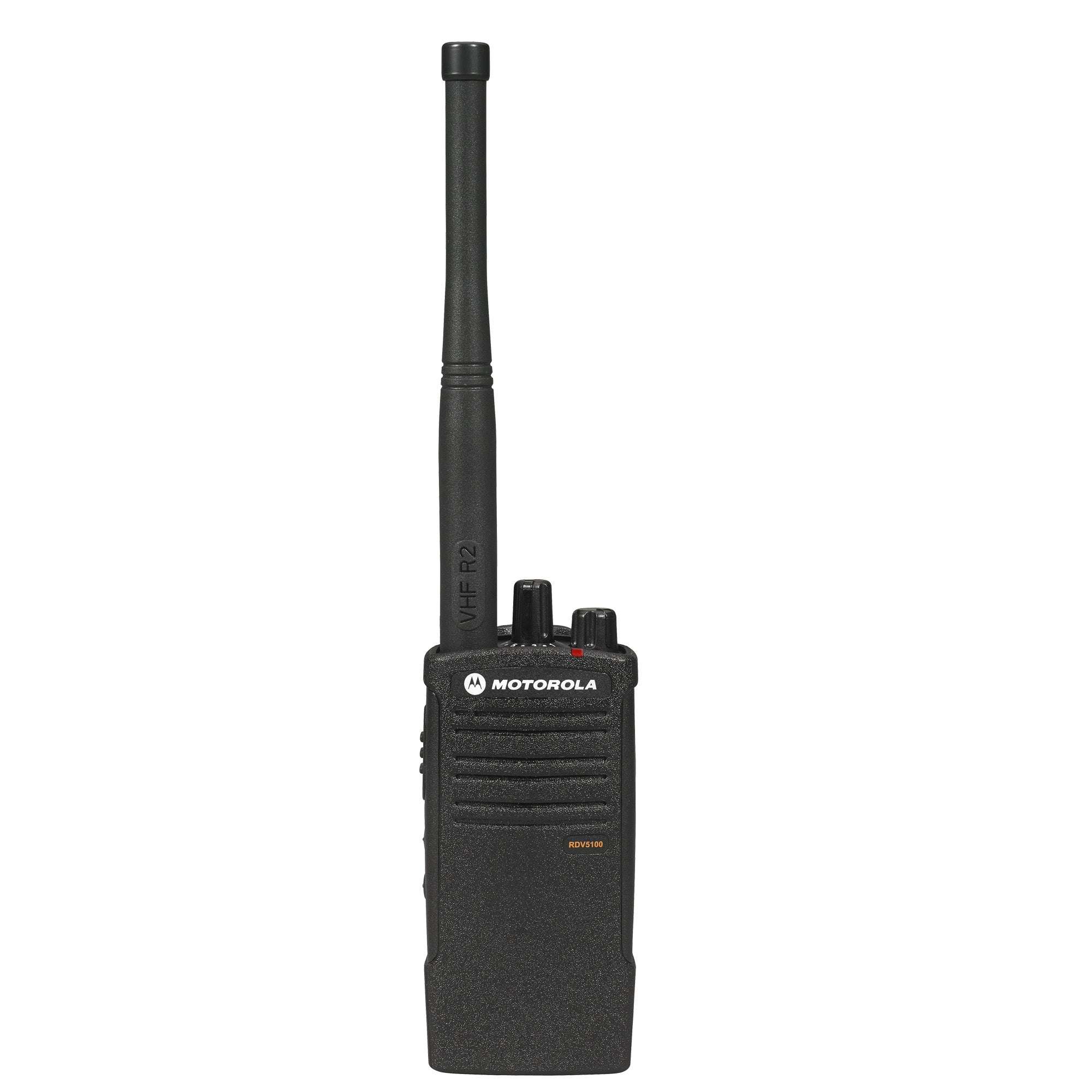 Motorola RDV5100 12-Pack Two-Way Radio Bundle with Multi-Unit Charger & Speaker Microphones - Perfect for Construction, Security, and Event Communication