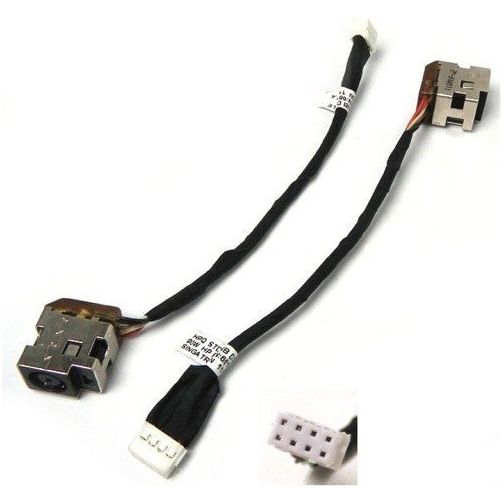 HP Pavilion G6 G6-1000 DC Power Jack Cable Replacement Part DD0R15AD020 641137-001 - Compatible with HP Laptop Charging Port Repair