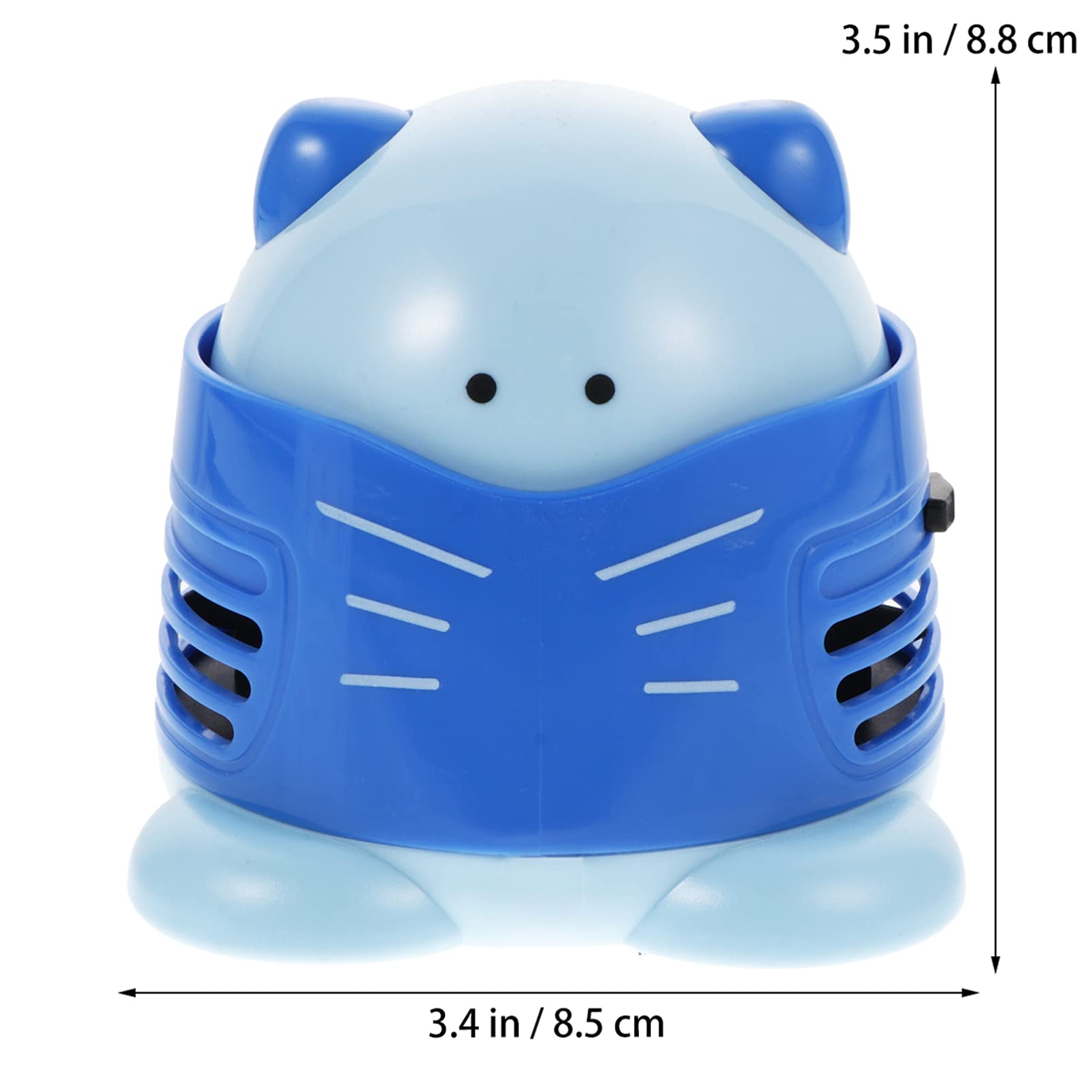 ARTIBETTER Mini Vacuum Cleaner - Portable Desk Dust Cleaner, Handheld Table Vacuum for Home & Office, Plastic Dust Collector for Keyboard, Car, Laptop (Ideal for Workspace, Computer, Electronics Cleaning)