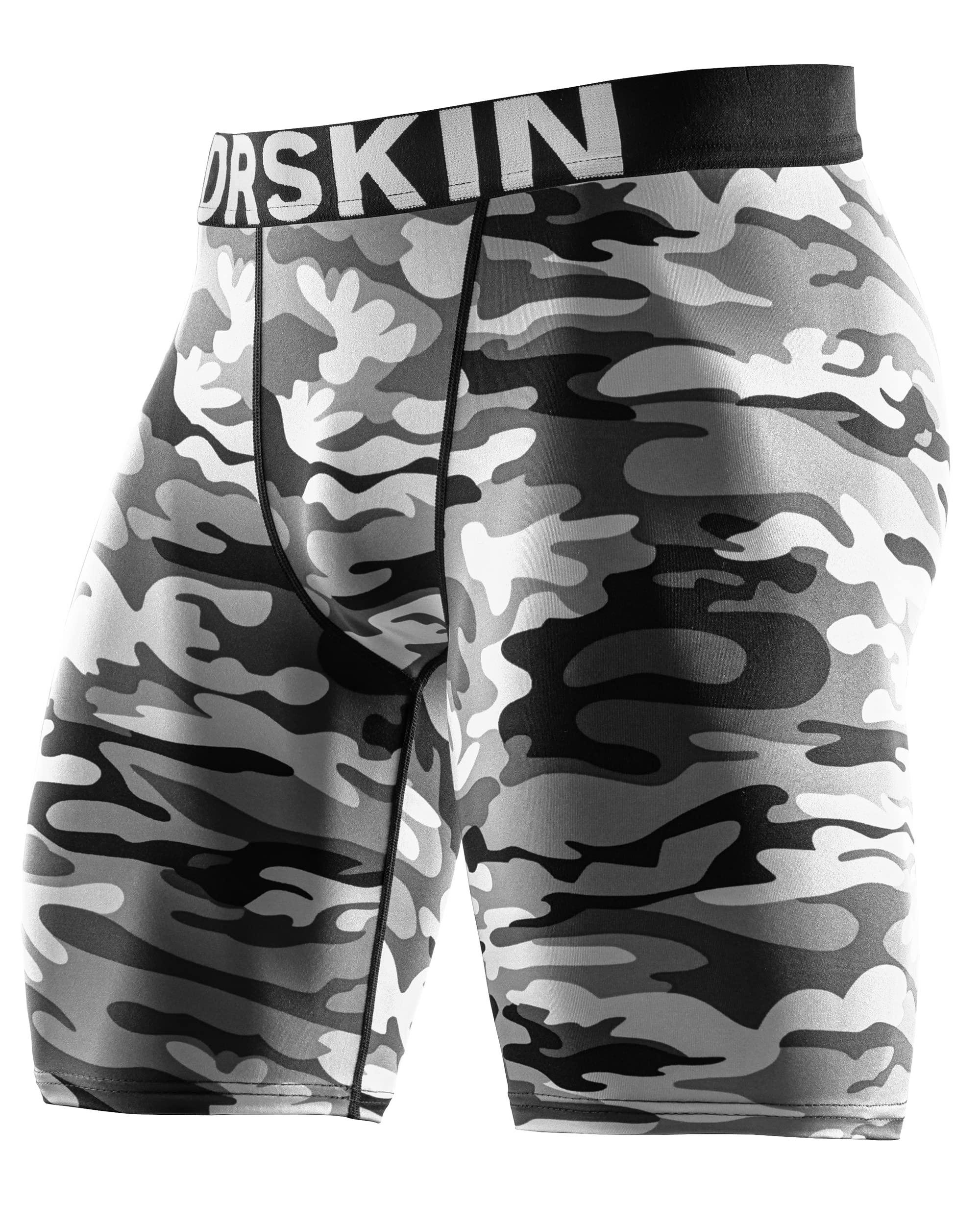 DRSKIN Men's Compression Shorts - 3 Pack, 2 Pack or 1 Pack - Moisture Wicking Athletic Underwear for Running, Workout & Sports - Baselayer Tights for Active Lifestyle & Gym Performance