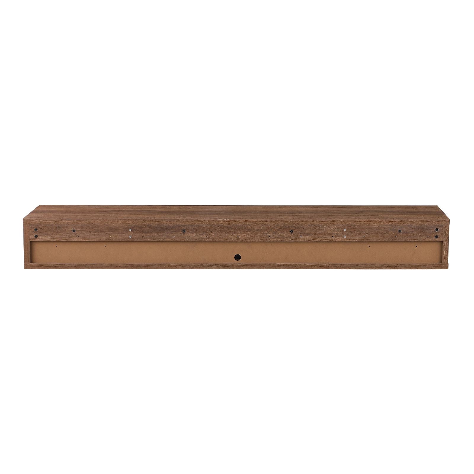 Criterion 2000mm Dark Oak Wall Mount TV Stand - Modern Air Entertainment Cabinet for Living Room, Bedroom & Home Theater