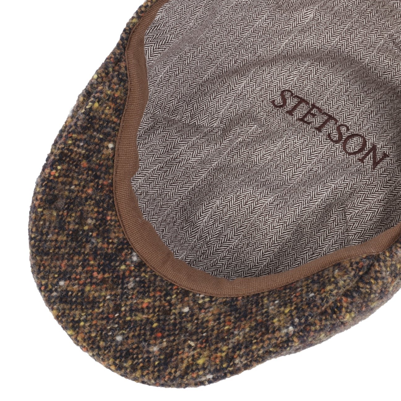 Stetson Texas Donegal Wool Flat Cap - Classic Irish Style for Men | Perfect for Outdoor Activities, Casual Wear & Winter Fashion