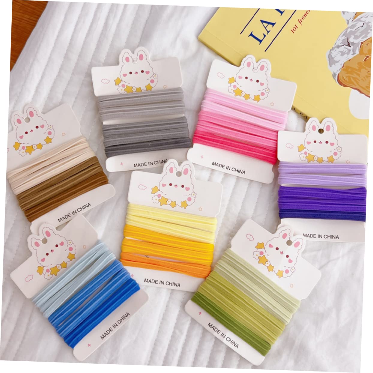 Baluue 175 Pcs Baby Hair Ties - Soft Rubber Band Hair Accessories for Girls & Toddlers - Perfect for Daily Use & Gifts