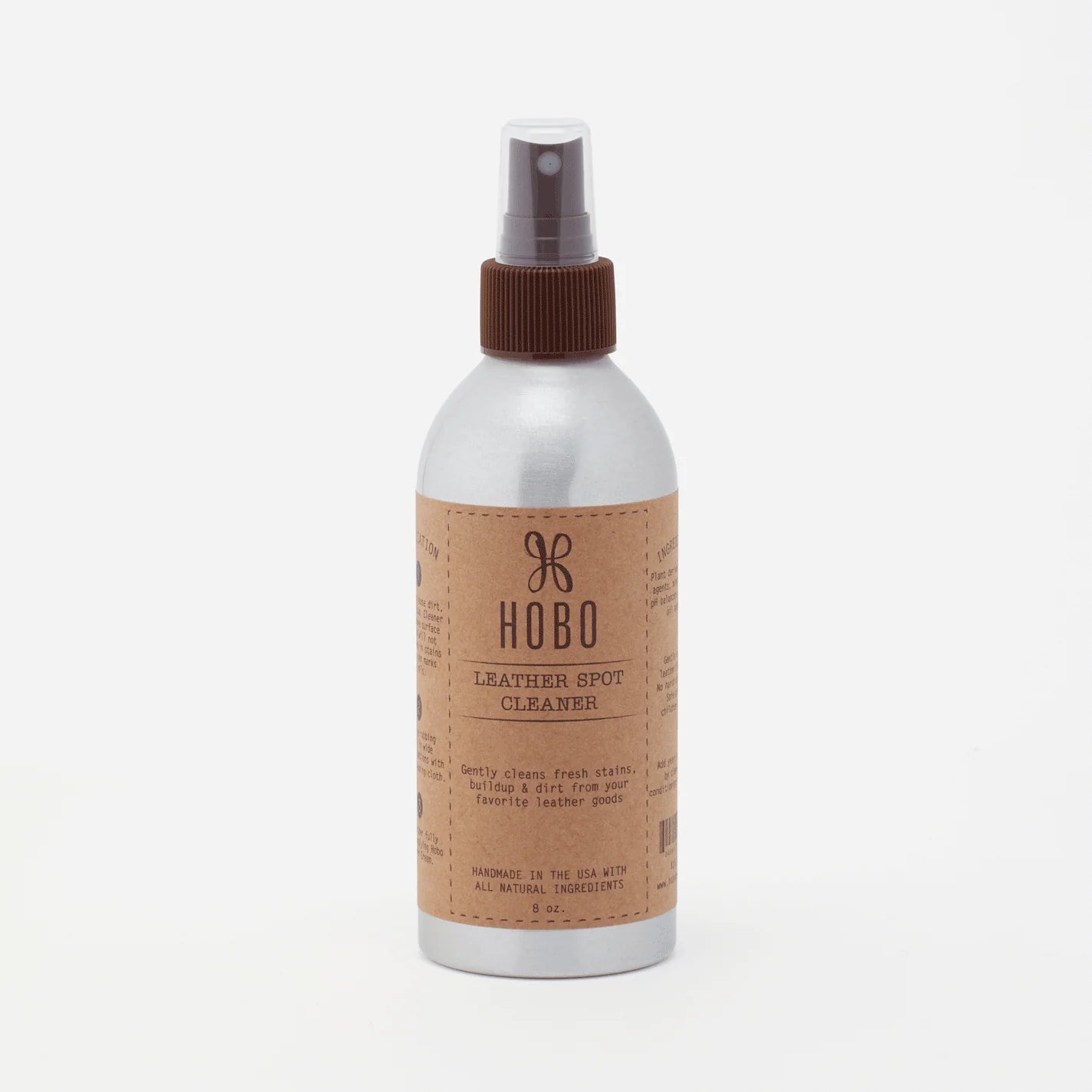 Premium Leather Spot Cleaner for Hobo Bags - 8oz Bottle | Gentle Stain Remover for Leather Handbags, Purses & Accessories | Perfect for Travel, Daily Use & Quick Cleanups - FINAL SALE