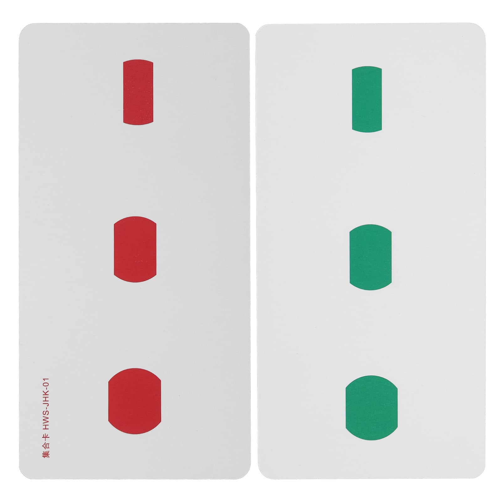 2pcs Strabismus Correction Cards for Adults & Kids - Amblyopia Training Cards for Lazy Eye Therapy - Improve Vision & Eye Coordination (Perfect for Home & Clinic Use)