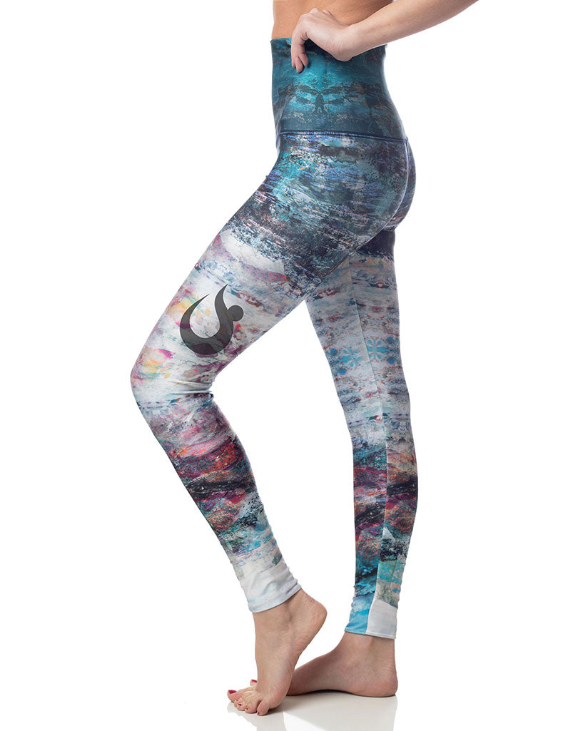 Dakota HOTWORX High Waist Yoga Leggings for Women - Tummy Control Workout Pants - Perfect for Yoga, Running, Gym & Lounge Wear