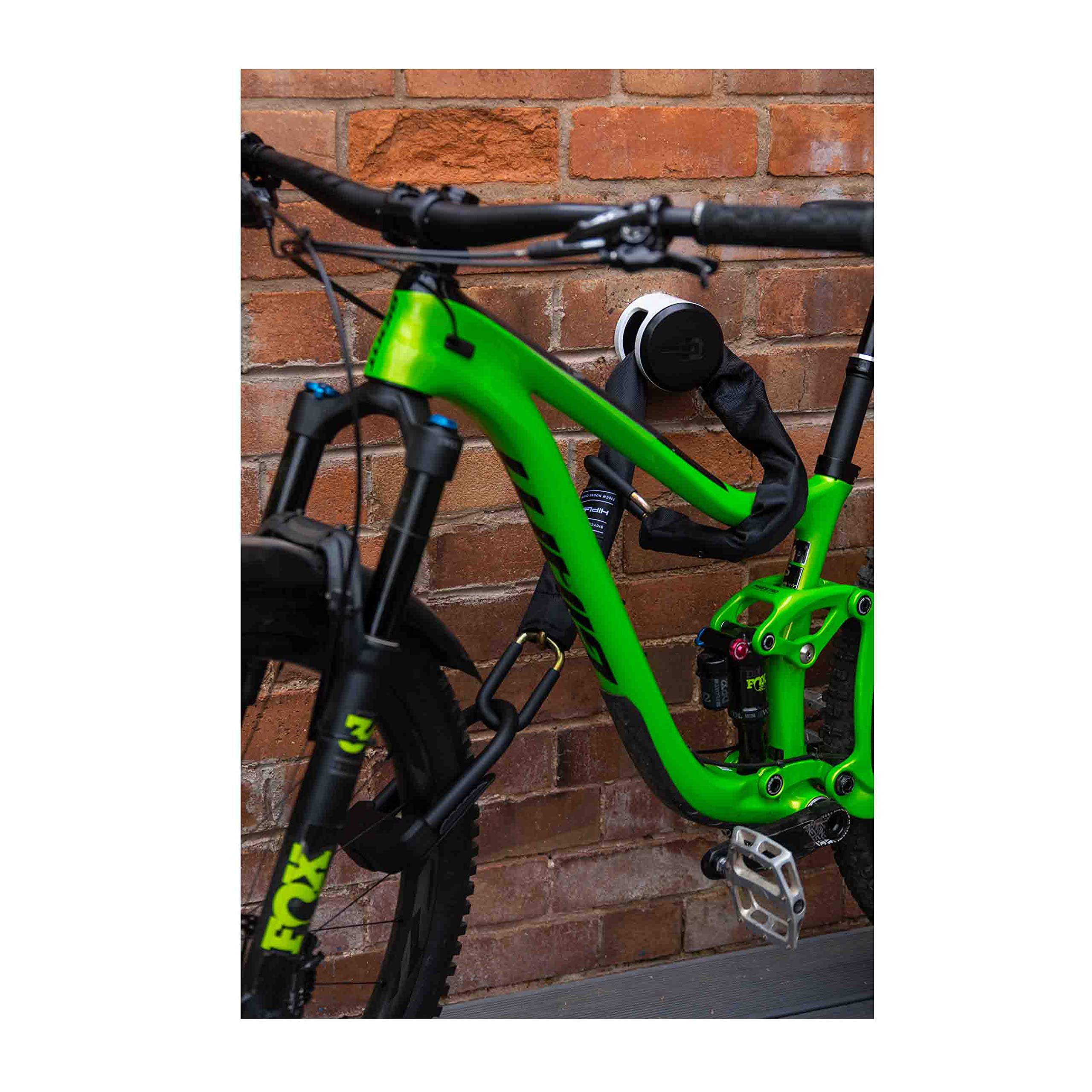 Hiplok ANKR Heavy Duty Ground & Wall Anchor - Secure Bike Lock Mount for Outdoor & Garage Use