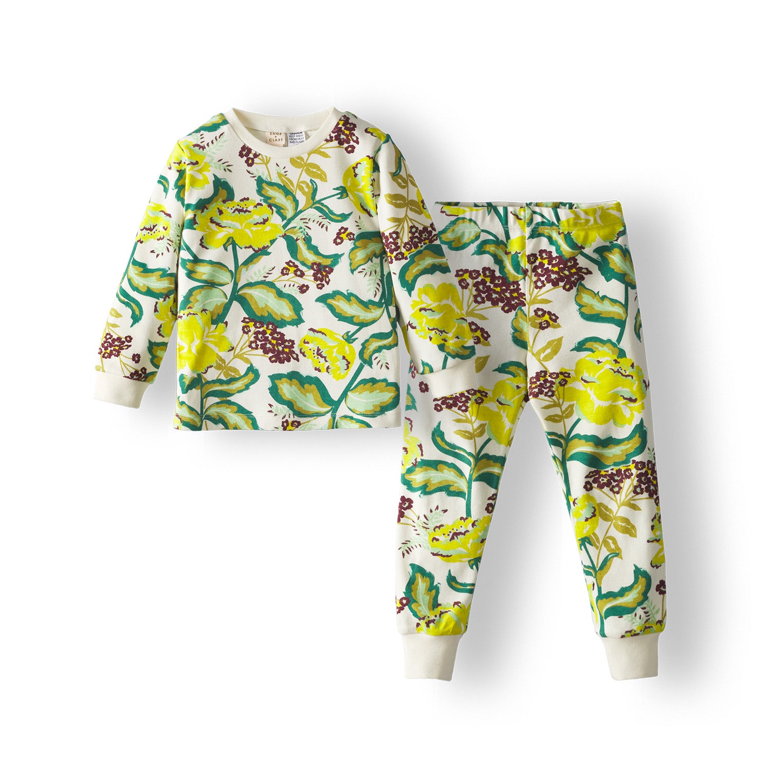 Margot Kids Cotton Pajama Set - Soft & Comfortable Sleepwear for Girls & Boys - Perfect for Bedtime, Lounging & Sleepovers