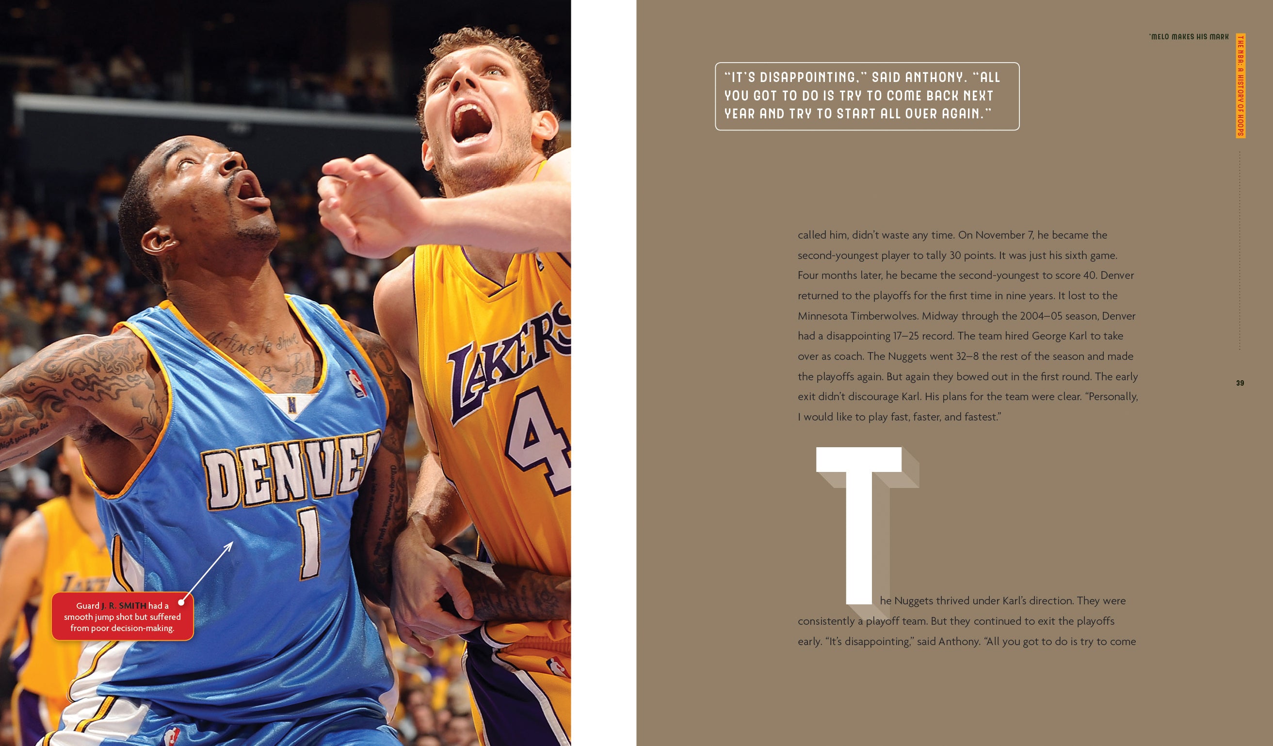Denver Nuggets Book - ISBN 9781608188420 | NBA History, Team Stats & Player Biographies - Perfect for Basketball Fans & Collectors