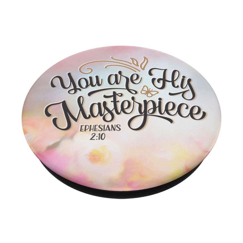 Christian Phone Grip with Inspirational Bible Verse - Religious Phone Accessory for Daily Encouragement & Faith-Based Motivation - Perfect for Church, Bible Study & Christian Gift Giving
