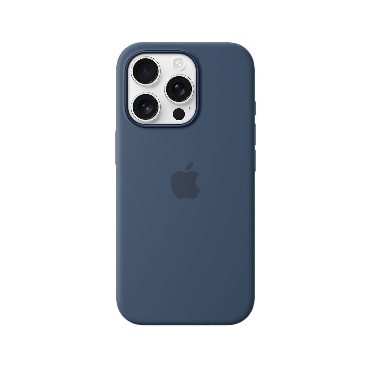 Apple iPhone 16 Pro Silicone Case with MagSafe & Camera Control - Premium Protective Cover for iPhone 16 Pro - Shockproof & Scratch-Resistant - Perfect for Work, Travel & Everyday Use - Denim Blue