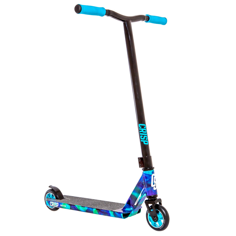 Crisp Switch Chrome 20 Scooter - Lightweight Aluminum Folding Kick Scooter for Adults & Teens - Perfect for Commuting, Campus, Urban Travel & Outdoor Fun