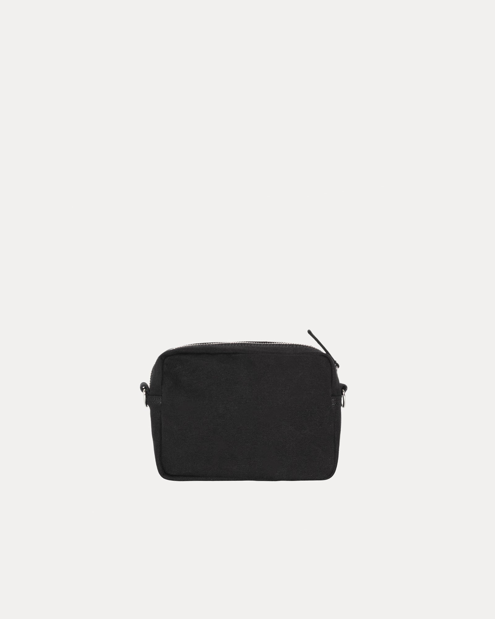 134255 Canvas Side Pouch Black - Durable Crossbody Bag for Men & Women - Perfect for Travel, Hiking, and Everyday Use