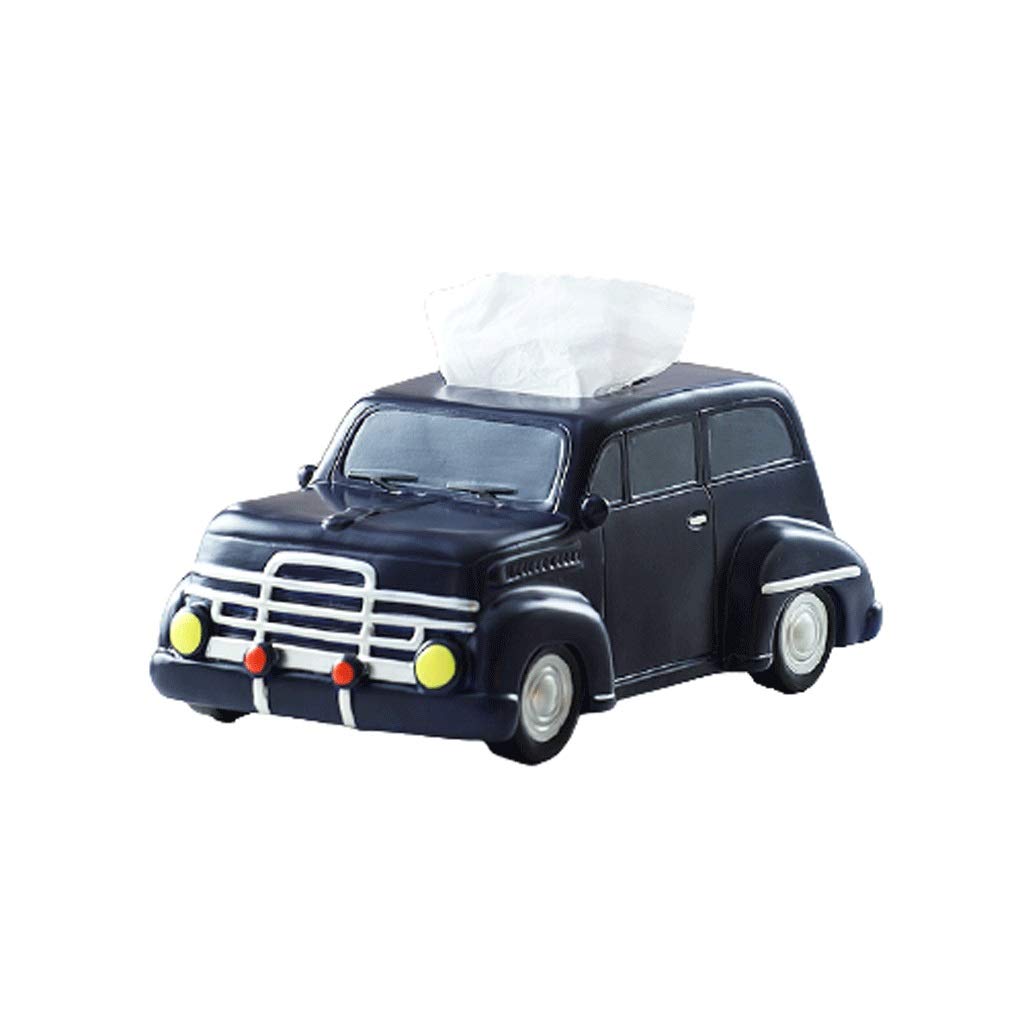 DMLZB Resin Toilet Paper Storage Container - Creative Tissue Box Holder for Car, Desktop & Home - Decorative Napkin Dispenser (5.9