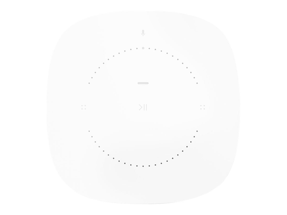 Sonos One (Gen 2) Smart Speaker with Alexa & Google Assistant - Wireless Home Audio System for Streaming Music, Podcasts & Smart Home Control - Perfect for Living Room, Bedroom & Office Use