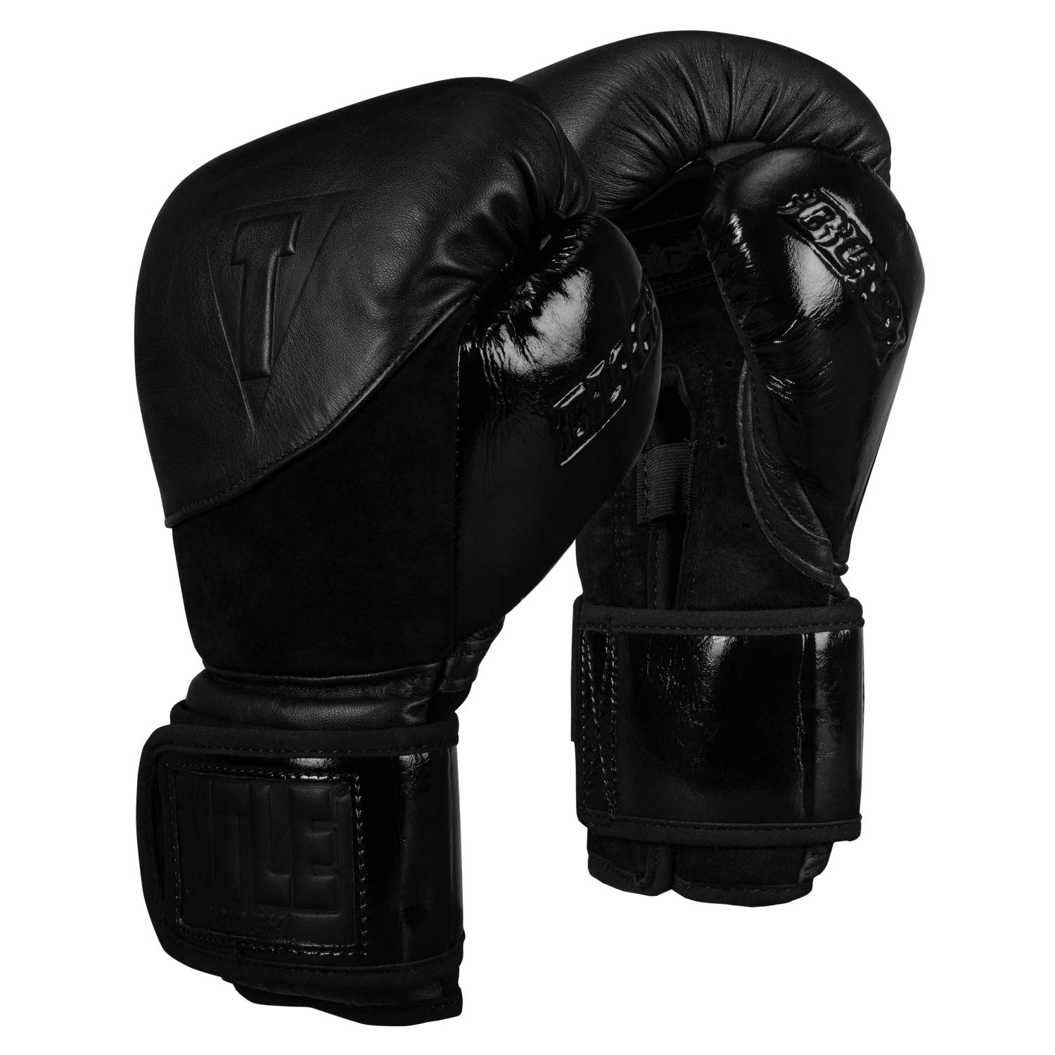 Blitz Bag Gloves 16 oz - Premium Boxing Training Gloves for Men & Women - Ideal for Heavy Bag Workouts, MMA, Kickboxing & Fitness Training - Black