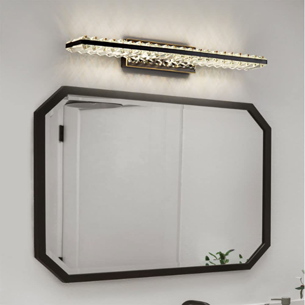 Modern Luxury LED Vanity Light - Full Copper Bathroom Mirror Light, Wall Mounted Makeup Lighting for Bedroom & Bathroom - Nordic Simple Creative Design, Perfect for Makeup, Shaving & Home Decor