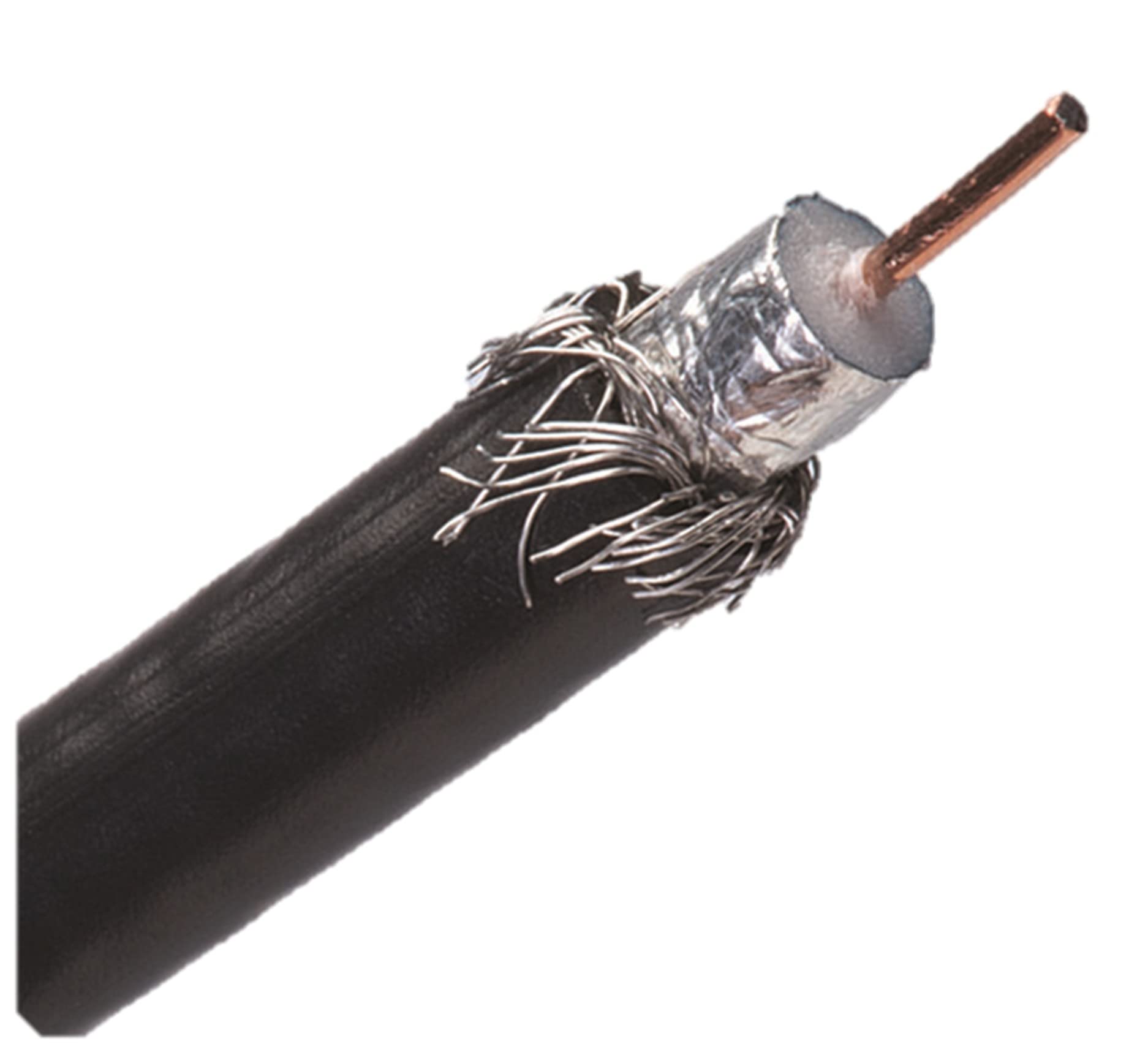 IDEAL Electrical 92-656 RTQ XR RG-6 F Compression Connectors - Male F Connectors for Cable & Satellite TV (100-Pack Jar) - Perfect for Home Theater & Digital Signal Installations