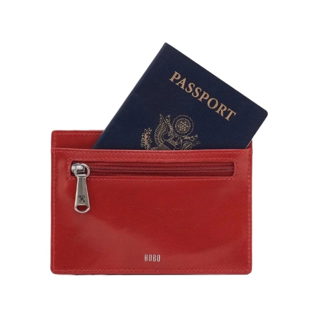 HOBO EURO SLIDE CARD CASE - Slim RFID Blocking Wallet for Women & Men - Perfect for Travel, Business & Everyday Use