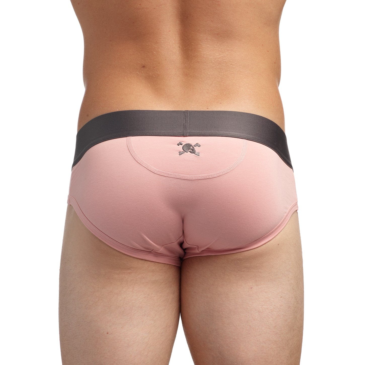 Just the Bones Brief Pink - Comfortable Women's Underwear for Everyday Wear, Sleep & Lounge