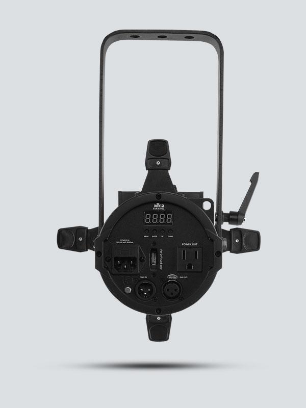 Chauvet DJ EVE E 50Z 50W Warm White LED Ellipsoidal Spotlight - Professional Stage Lighting for Concerts, Theaters, and Events (Black)