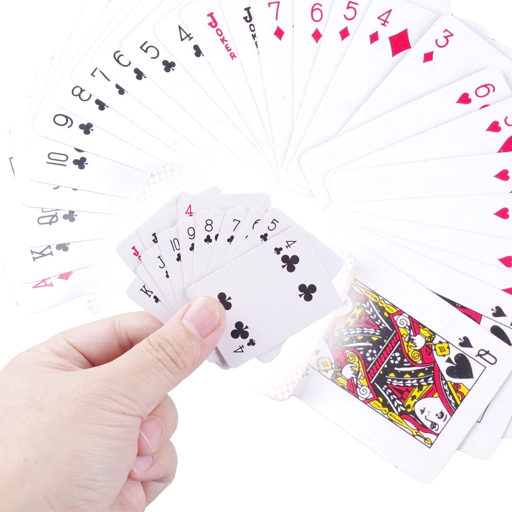 5 Decks Mini Playing Cards - Travel Size Poker Cards for Kids & Adults (2