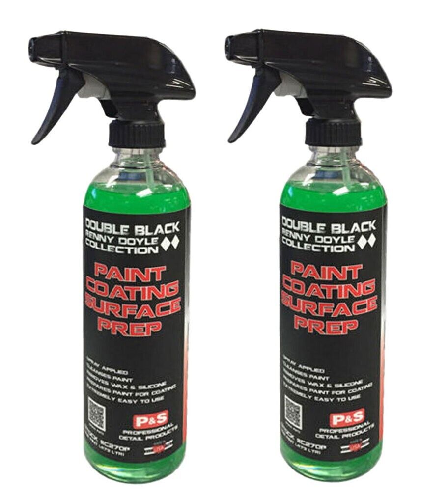 P&S Double Black Collection Paint Coating & Surface Prep Kit - Premium Car Detailing for Showroom Shine | Perfect for Auto Enthusiasts & Professional Detailing