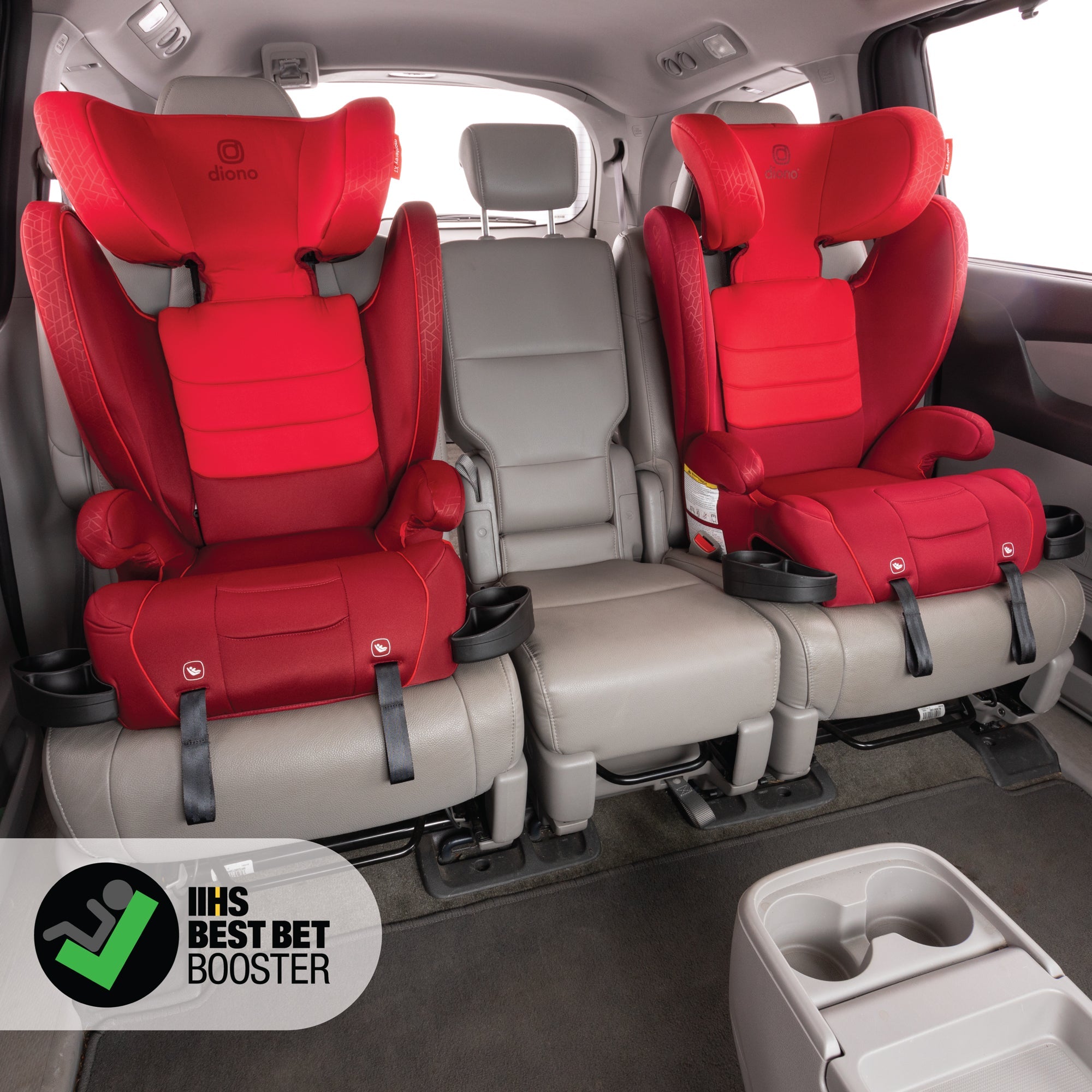 Diono Monterey 2XT Booster Car Seat for Kids - Safe & Comfortable High Back Booster Seat with Side Impact Protection - Perfect for Travel, School, and Family Road Trips