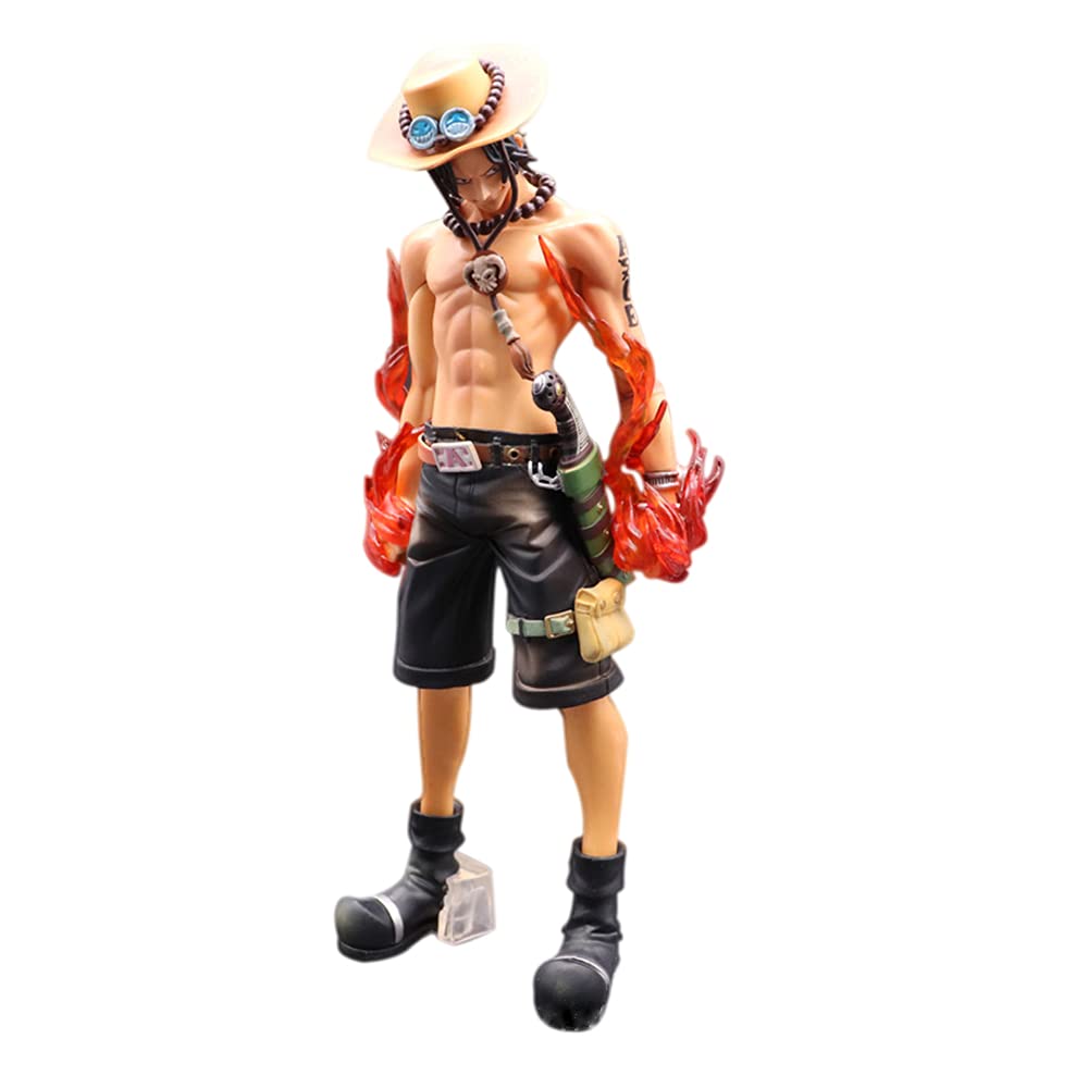 10.2 Inch Portgas D Ace Anime Figure - Durable Collectible Action Figure, Cool One Piece Character Model for Kids, Boys & Anime Fans - Perfect for Display, Gifts & Cosplay