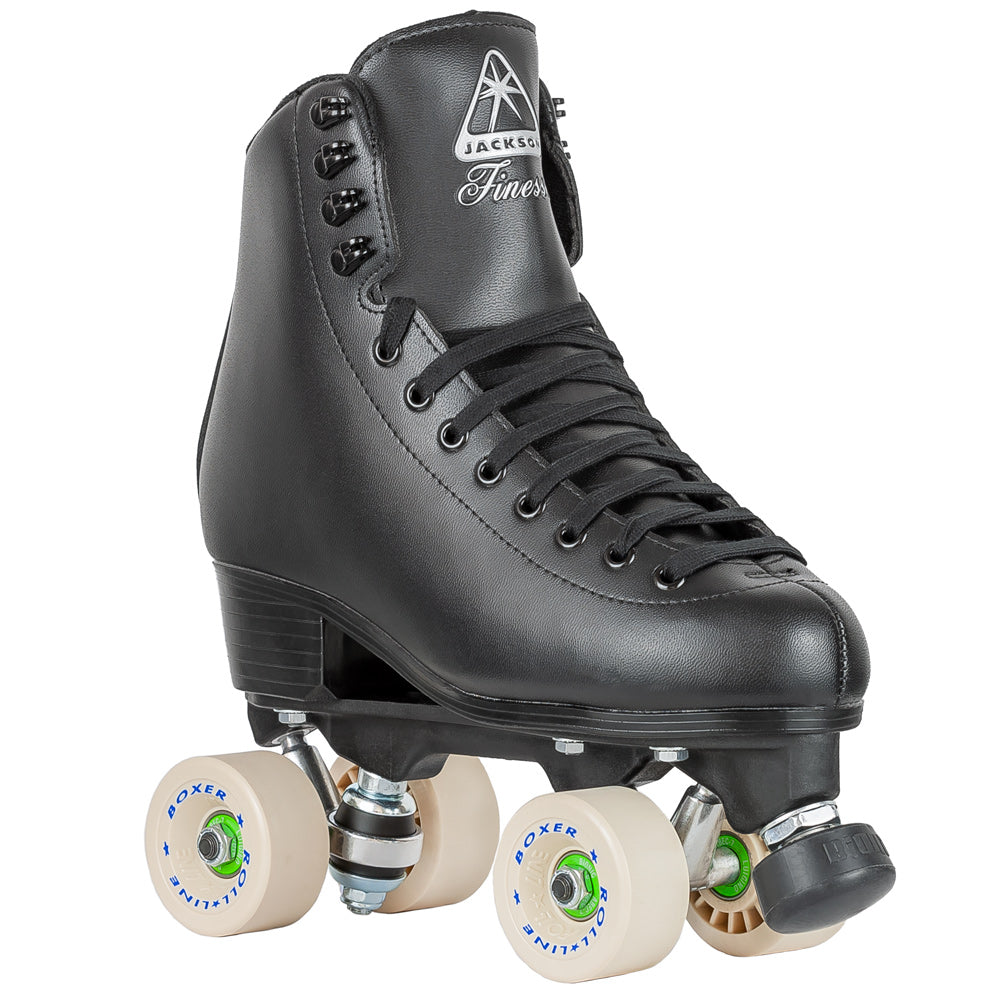 Jackson Finesse Boxer Black Skate - Premium Men's Ice Hockey Skates for Performance & Comfort - Perfect for Competitive Play & Recreational Skating