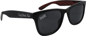 DGK Graff Shades Black Sunglasses - Stylish & Durable for Skateboarding, Outdoor Sports & Everyday Wear